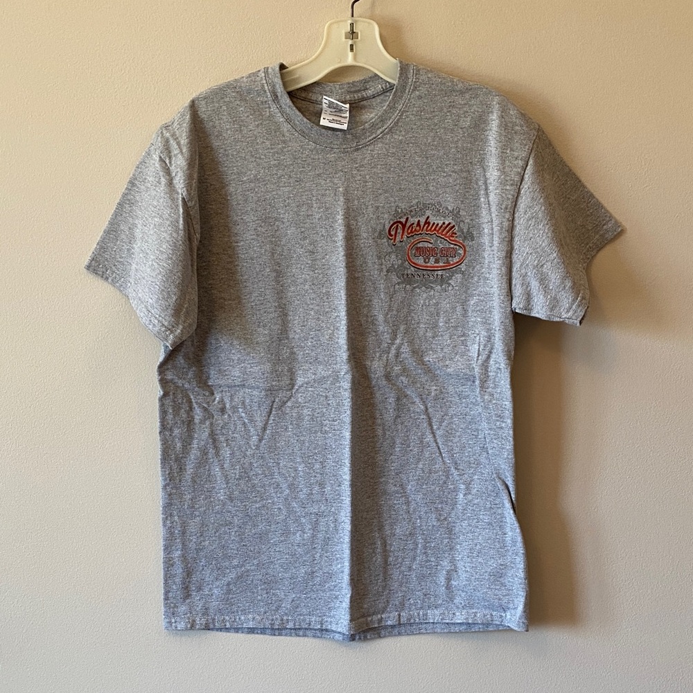 Gray Graphic Nashville T-Shirt
